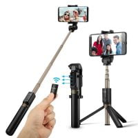 Selfie Stick Tripod BlitzWolf 3 in 1 cu Telecomanda Bluetooth